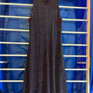 SOLD - RONNI NICOLE Sparkly stretchy long formal sleeveless dress